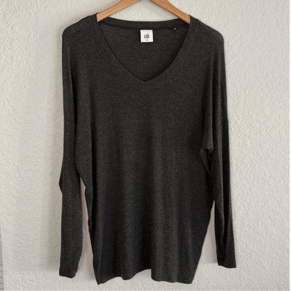 Cabi Dark Grey Serenity Tee